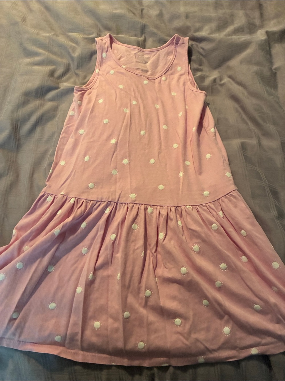 George Pink Polka Dot Casual Girls Dress